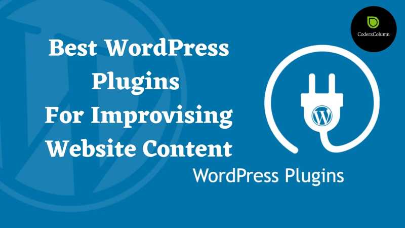 Best WordPress Plugins For Improvising Website Content