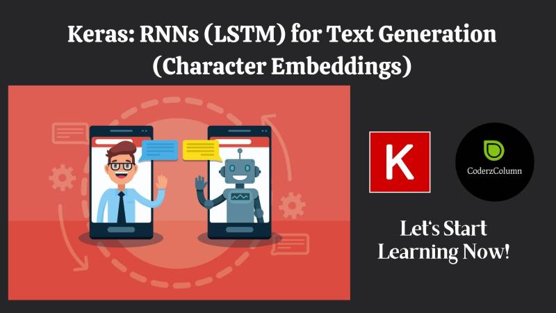 Text Generation using Keras RNNs