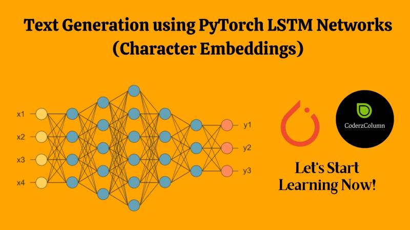 Text Generation using PyTorch LSTM Networks