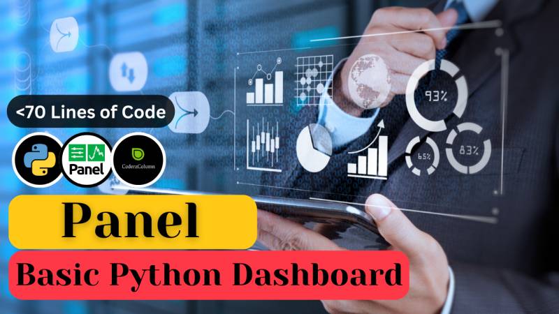 Simple Dashboard using Panel (w/ Widgets)