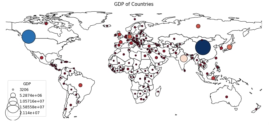 Geoplot - Scatter & Bubble Maps