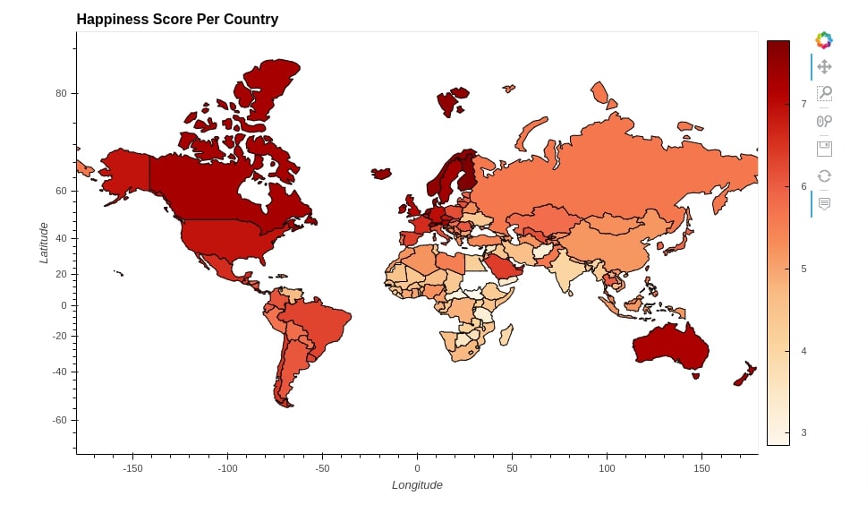 Geoviews - Choropleth Maps using Bokeh and Matplotlib