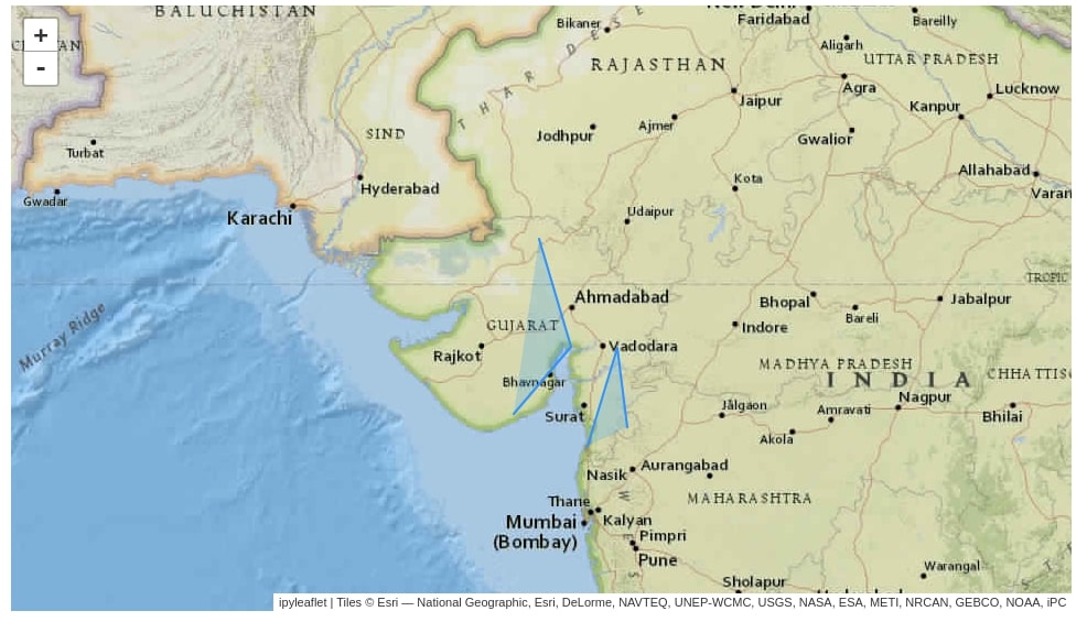 ipyleaflet - Interactive Maps in Python based on leaflet.js