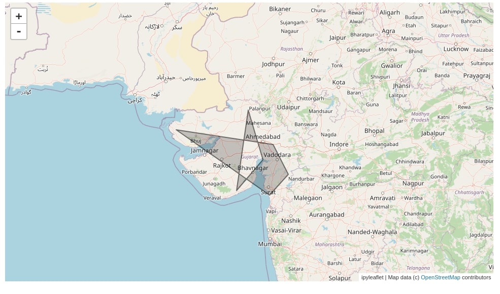 ipyleaflet - Interactive Maps in Python based on leaflet.js