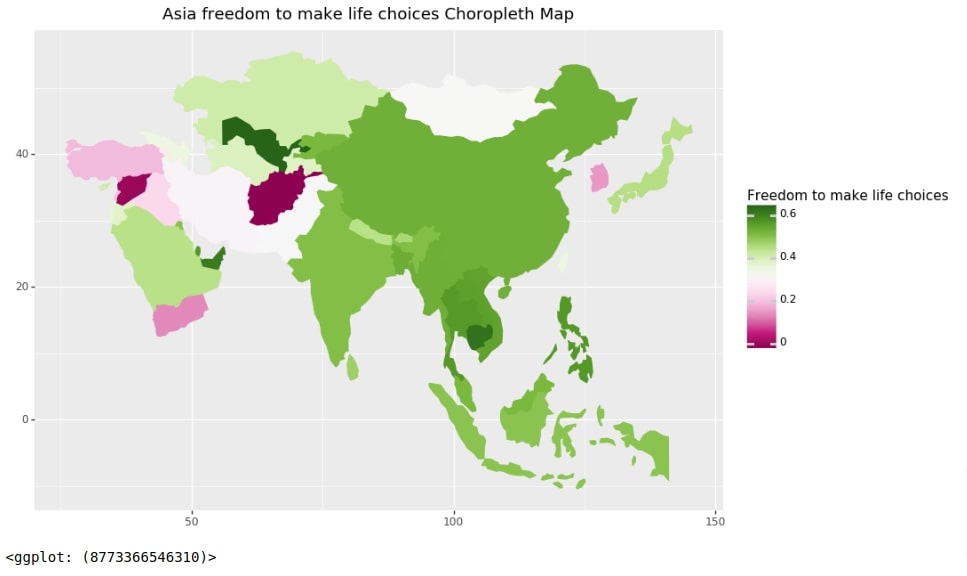 Maps using Plotnine (Choropleth, Scatter, and Bubble Maps)