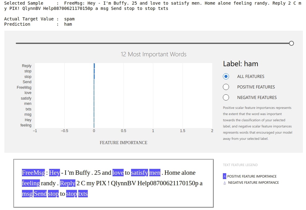 interpret-text - Interpret NLP Models and Their Predictions