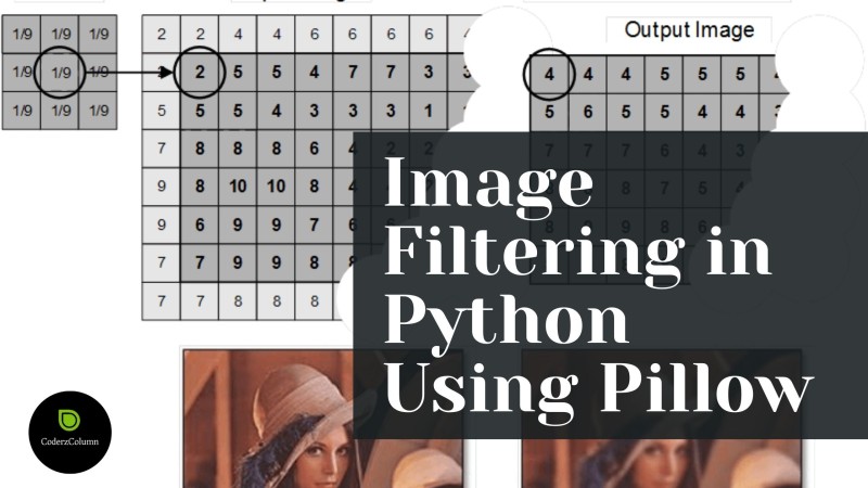 Image Filtering in Python Using Pillow