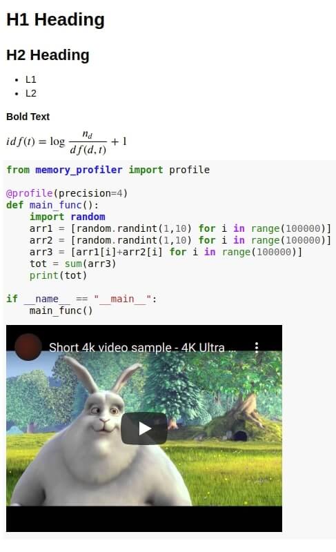 How to Display Contents of Different Types in Jupyter Notebook?
